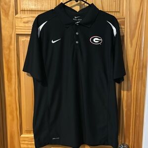 Mens Nike Drifit Georgia Bulldogs Polo size XL